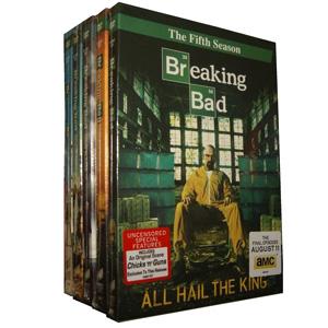 Breaking Bad Seasons 1-5 DVD Box Set - Click Image to Close